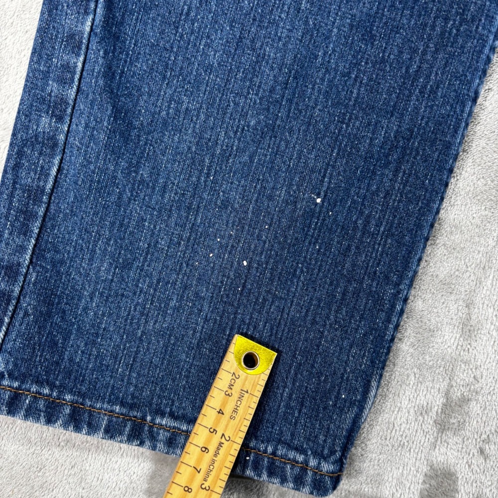 Nautica Jeans Co Straight Leg Mens‎ 36x32 Blue Good Distressed Medium Wash Denim - Picture 9 of 12